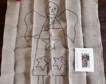 Andy Angel Wall Hanging Rug Hooking Canvas