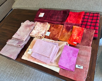Red Palette - Rug Hooking Wool Bundle