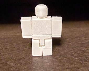 DIY Roblox-Style Mini Figure – Customizable Craft Toy for Kids (2.5 Inch)