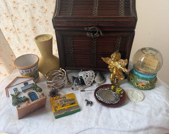 Italian Village Curated Collection | Vintage Tuscan Decor, Treasure Chest, European Cottagecore, Old World Keepsakes