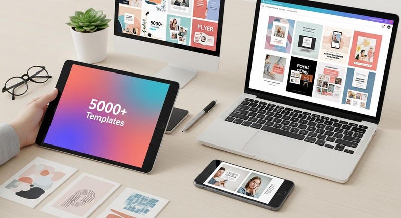 5000+ Canva Templates Bundle | Social Media, Business (Digital Download) image 3