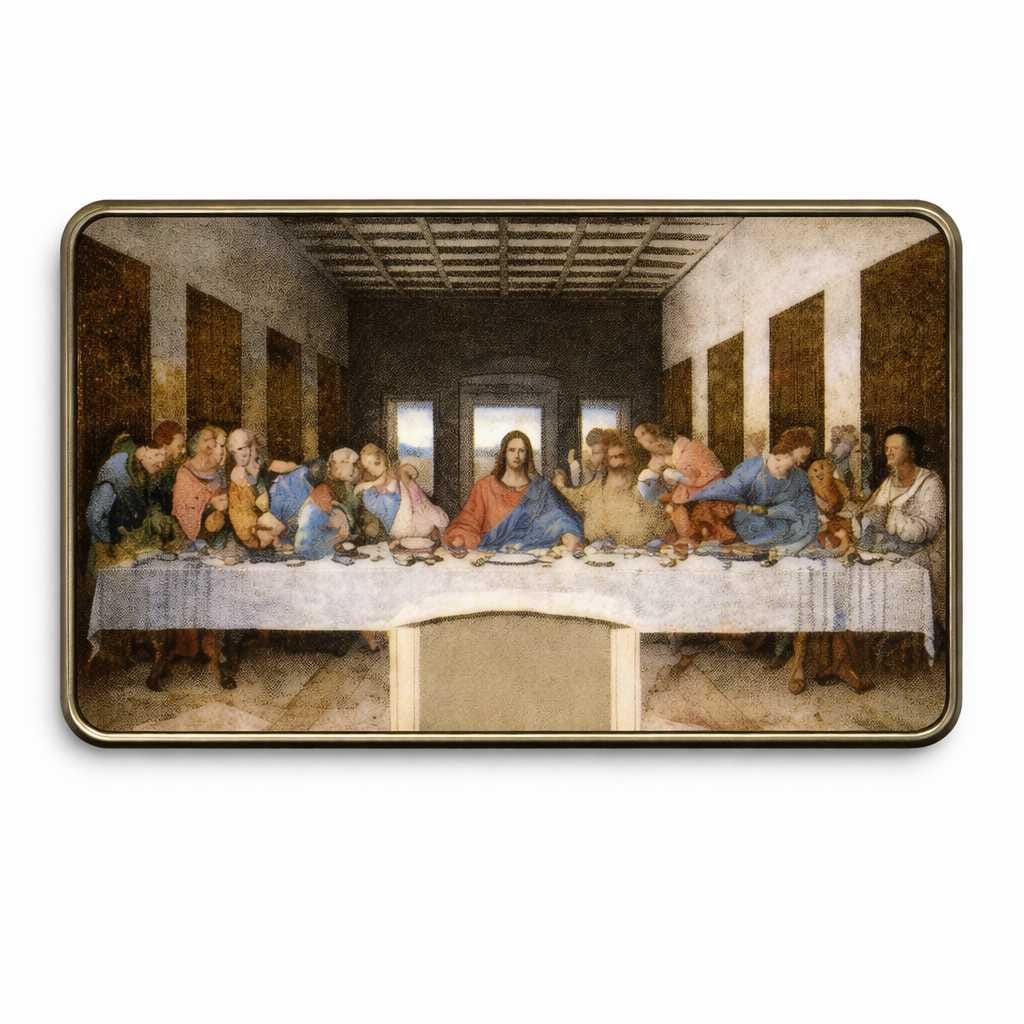 The Last Supper Metal Phone Sticker With 3M Sticky Backing - Etsy