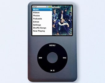 Apple iPod Classic - 第 5 世代、ホワイト (3000 mAh バッテリー