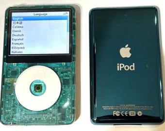 Apple iPod Classic - 第 5 世代、ホワイト (3000 mAh バッテリー