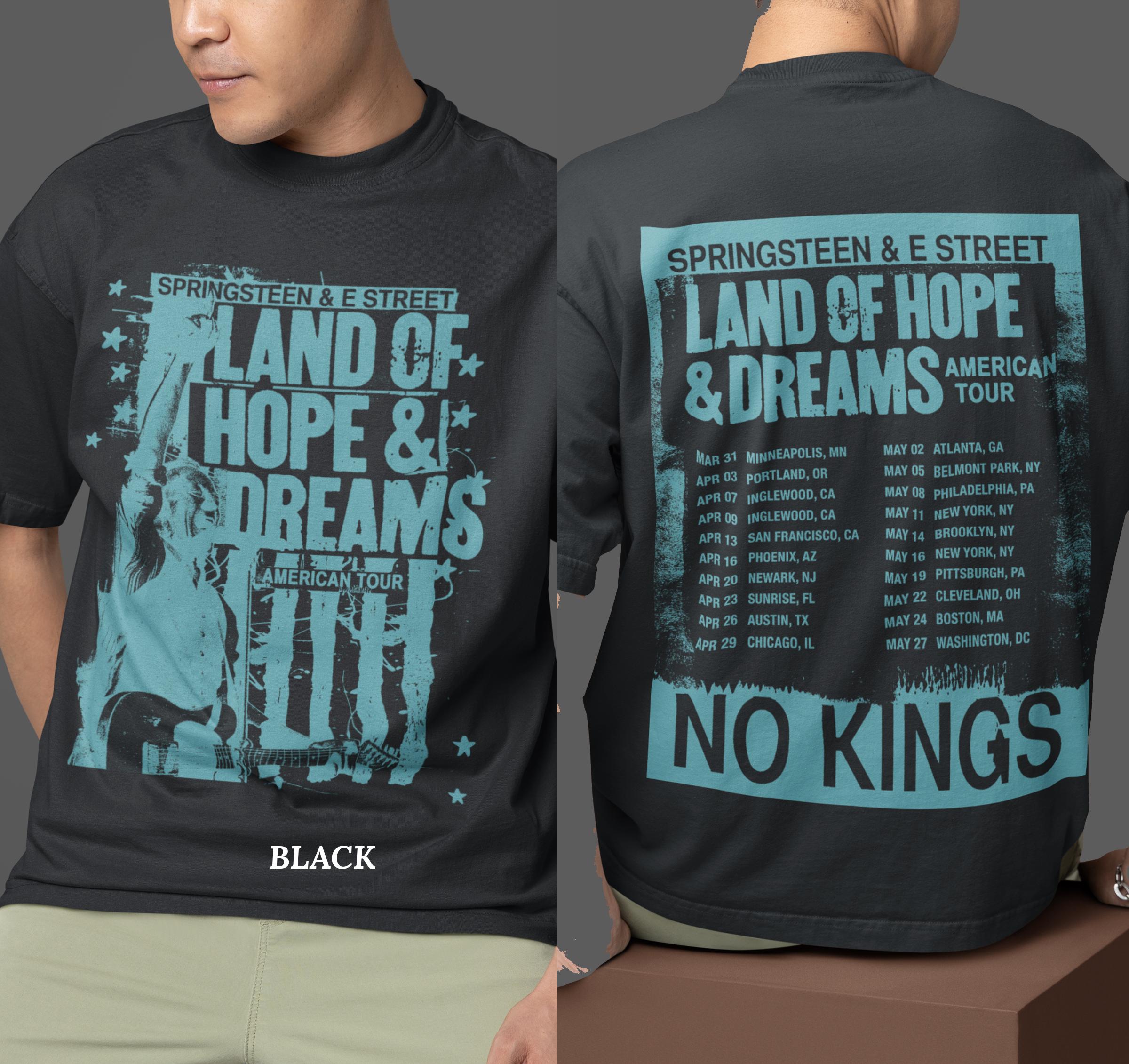 Bruce Springsteen 2026 Tour Inspired Merch Tee – Rock Music Fan