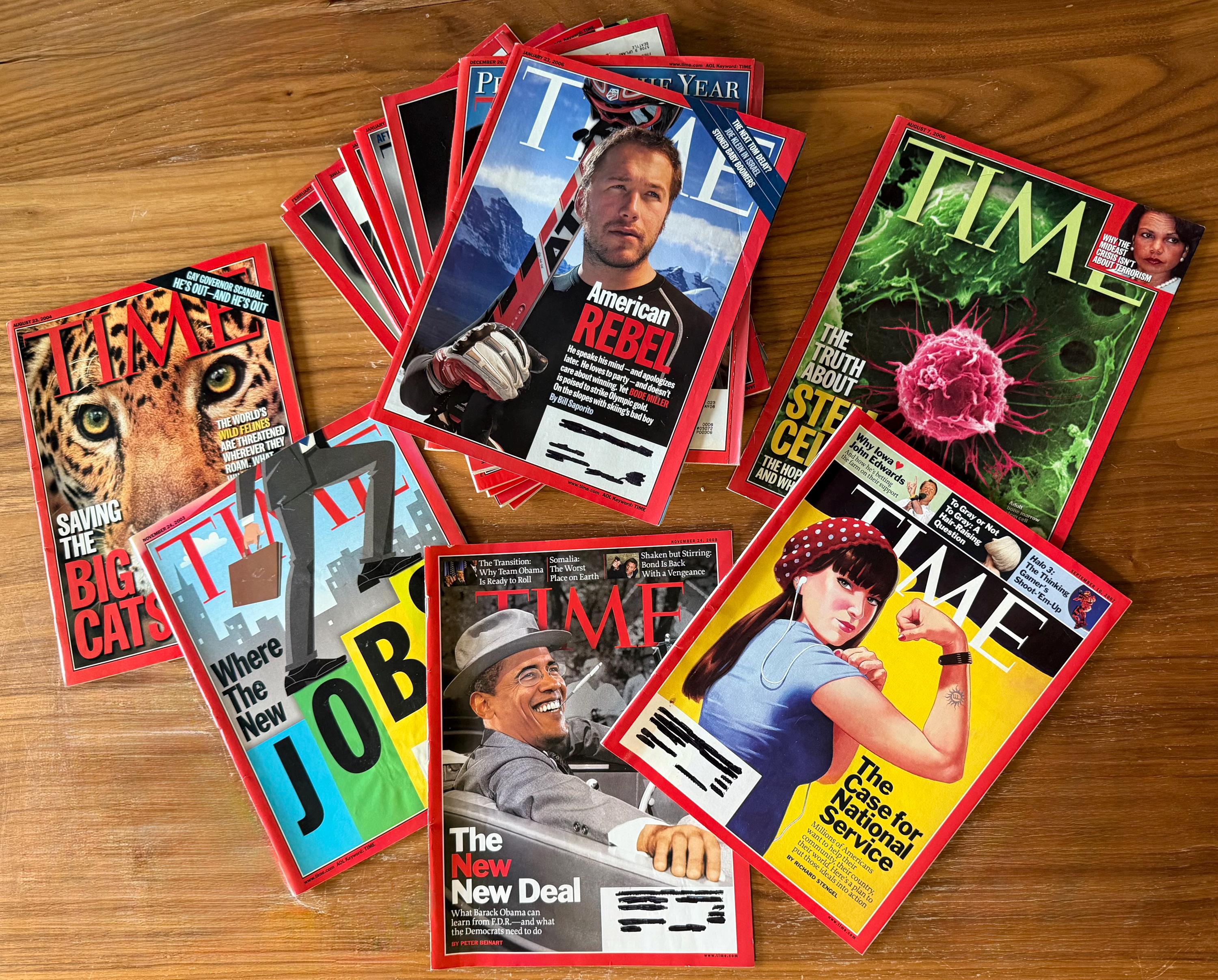 Vintage Time Magazines - Etsy Canada