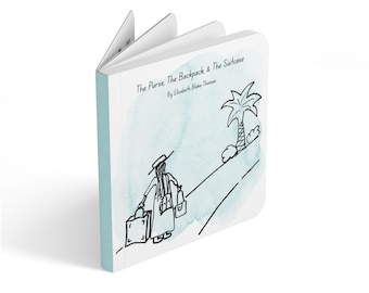 Le sac à main, le sac à dos et la valise - Livre cartonné