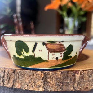 Watcombe England Pottery Devon Motto Ware Sugar Bowl “There’s no wealth but life”