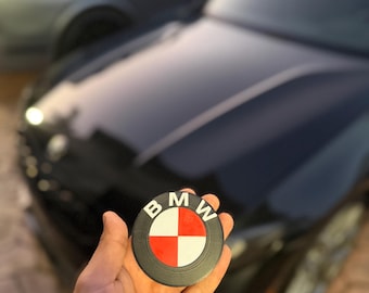 BMW-Style Decorative Badge – Ice Blue - Custom Color Options Available