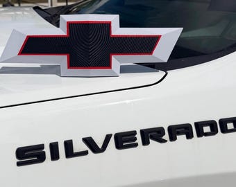 Custom Front Badge for ‘22-‘26 Silverado (14” Wide x 4.5” Tall)