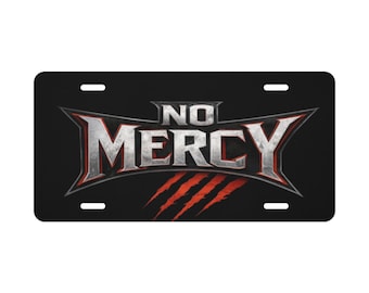 NO MERCY Vanity license plate