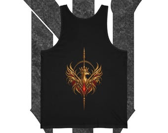 Tenebrae Novae Ascension Jersey Tank | Dark Luxury Streetwear