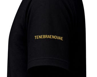 Tenebrae Novae Ascension V-Neck Tee | Dark Luxury Streetwear
