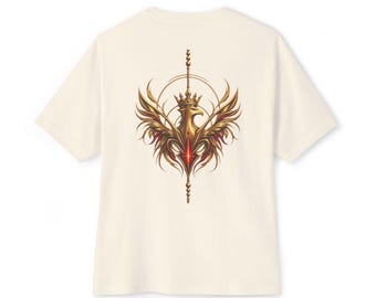 Tenebrae Novae Ascension Oversized Boxy Tee | Dark Luxury Streetwear