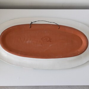 Bandeja de cerámica para servir/decoración de pared "Fish Story" de MacKenzie-Childs imagen 6