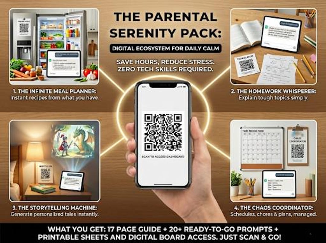 ADHD Meal Planner & Family Command Center | AI Prompt Guide for Parents ...