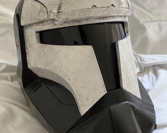 Space Commando Cosplay Helmet (Black)