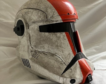 Space Commando Cosplay Helmet (Orange)