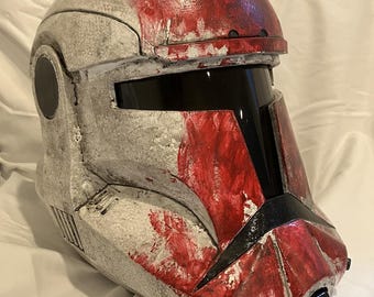 Space Commando Cosplay Helmet (Red)
