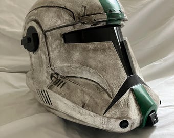 Space Commando Cosplay Helmet (Green)