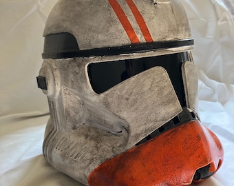 Space Soldier Cosplay Helmet (Orange)