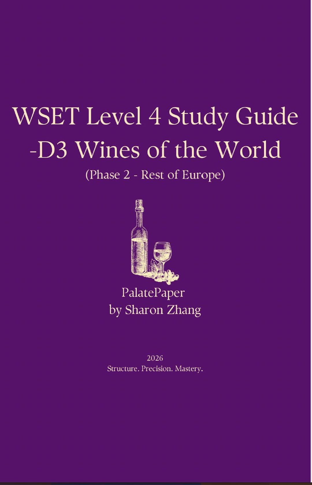 WSET Level 4 Study Guide - D3 Wines of the World - Phase 2 Rest of ...