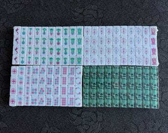 Juego de mahjong americano verde esmeralda - Sin marca