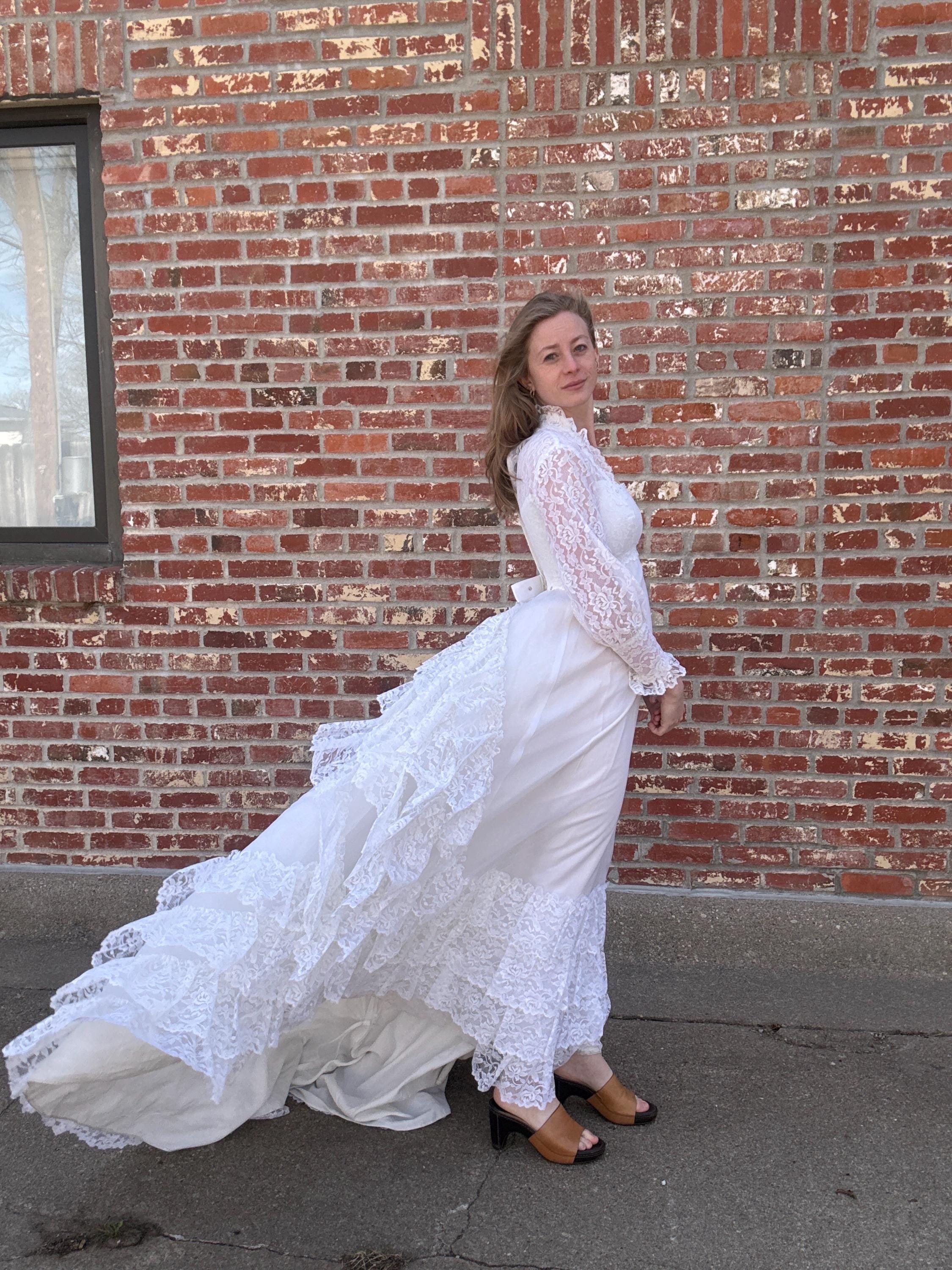 Lace Alfred Angelo Dress - Etsy