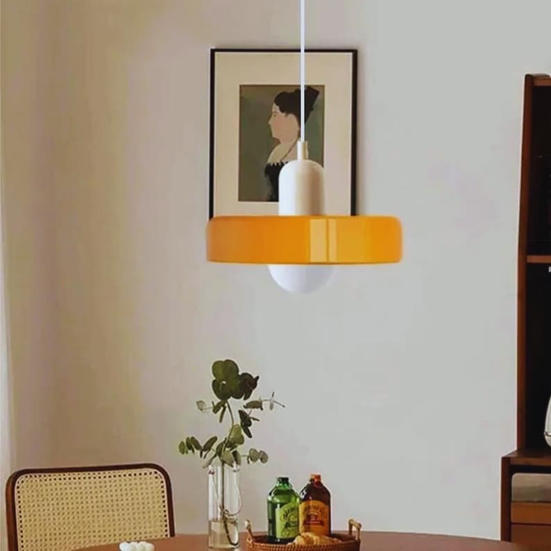 Nordic Retro Glass Pendant Lights image 12