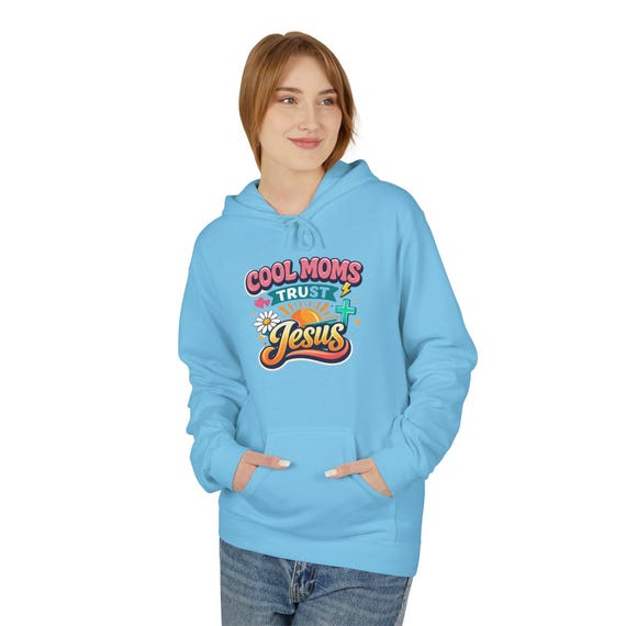 Christian Mom Hoodie – Faith Jesus Graphic Sweatshirt - Etsy