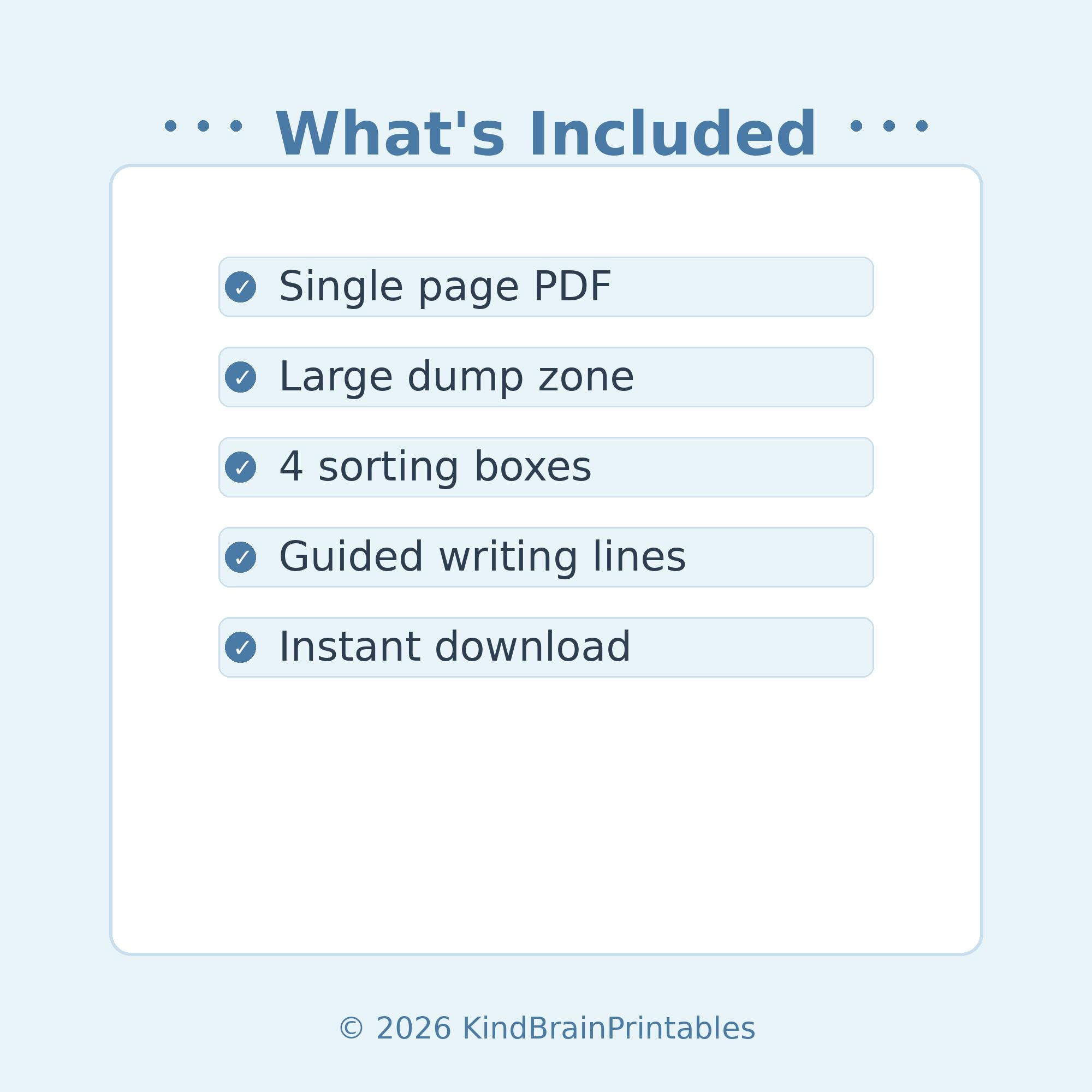 ADHD Brain Dump Sheet Printable | Priority Sorter | Overwhelm Tool ...