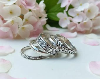 Sterling Silber Sunburst Ring, minimalistische himmlische Boho Schmuck, verstellbares Band