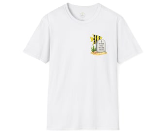 Koszulka unisex „Chciałbym, żebyś tu był”