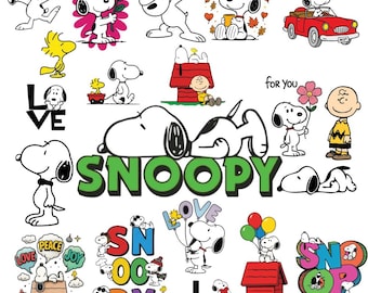 Snoopy Dog Png, Charlie Brown Clipart : (Digital Download)
