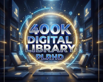 Paquete de más de 40 000 productos digitales PLR, colección de derechos de reventa editables, descarga instantánea