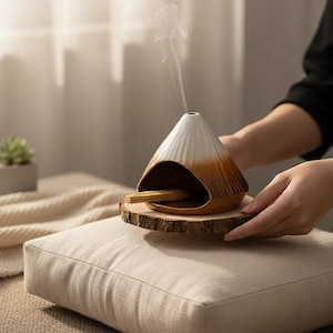 Peut inclure: Ensemble de trois mugs en céramique avec une finition mate et mouchetée. Les tasses sont de couleur crème, gris clair et gris foncé. Chaque mug a un design simple et minimaliste.