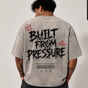 Streetwear T-Shirt Design Png, Grunge Urban Graphic Tee, Oversized Vintage Style (Instant Download)
