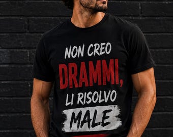 Funny Italian Quote PNG, Sarcastic Humor T-Shirt Design (Digital Download)