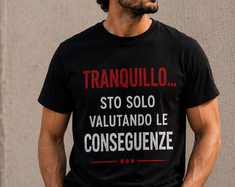 Italian Quote T-Shirt, Sarcastic Graphic Tee, Funny Saying (Digital Download)