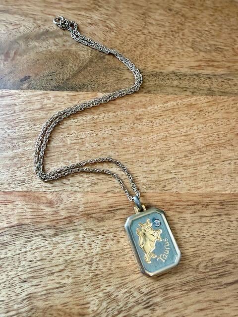 Pierre Cardin Zodiac Necklace - Etsy