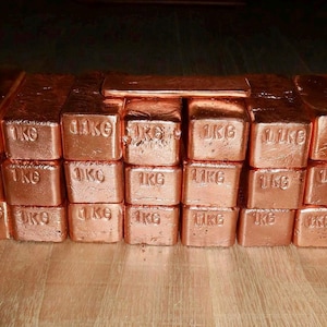 Kupferbarren 1 kg