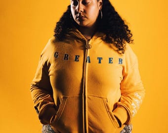 Sigma Gamma Rho-hoody met rits | Vintage Grieks Life Streetwear-jack