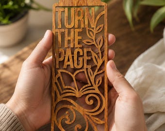 ウォールアート レーザーカット SVG | ブックマーク レーザーカット SVG | Glowforge CNC レーザーカット用ファイル | SVG CDR EPS Dxf Ai