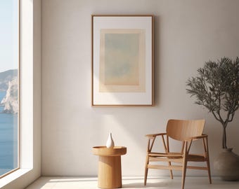 Luce del tardo pomeriggio, Odenma-cho, Tokyo, Xilografia – Arte giapponese minimalista (Download digitale)