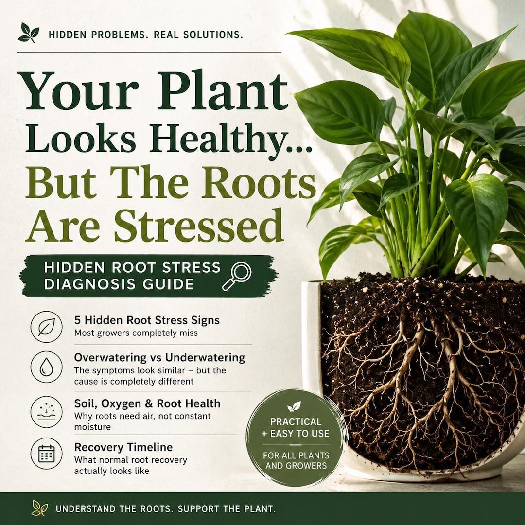 Stressed Roots Your Plant Looks Healthy… but the Roots Are Stressed | Root Stress ...