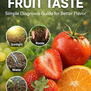 How to Improve Fruit Taste – Simple Diagnosis Guide to Boost Sweetness, Aroma & Flavor
