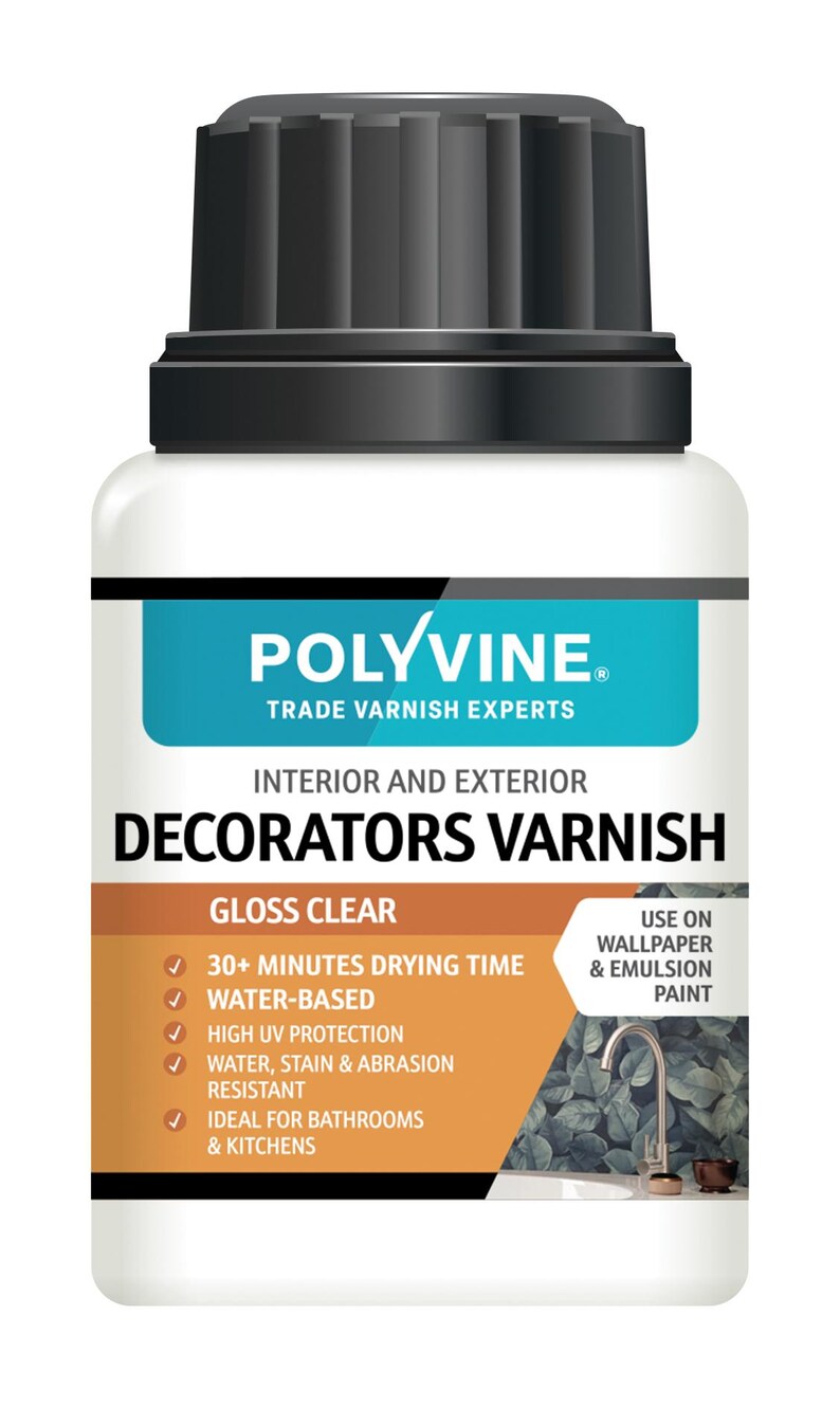 Polyvine Decorators Varnish 100 ML (3.52 Fl Oz) Gloss