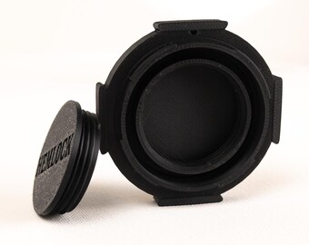 Hemlock Body Cap for Nikon with AirTag Compartment