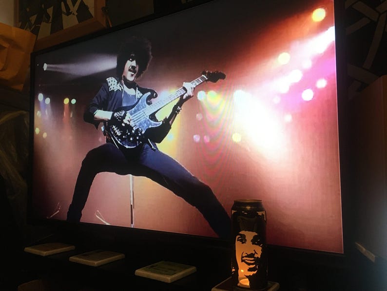 Phil Lynott Beer Can Lantern! Thin Lizzy Guinness Pop Art Portrait Tealight Candle Lamp - Unique Gift! image 6
