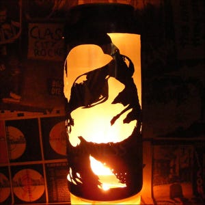 Bono Beer Can Lantern! U2 Pop Art Portrait Guinness Candle Lamp - Unique Gift! image 5